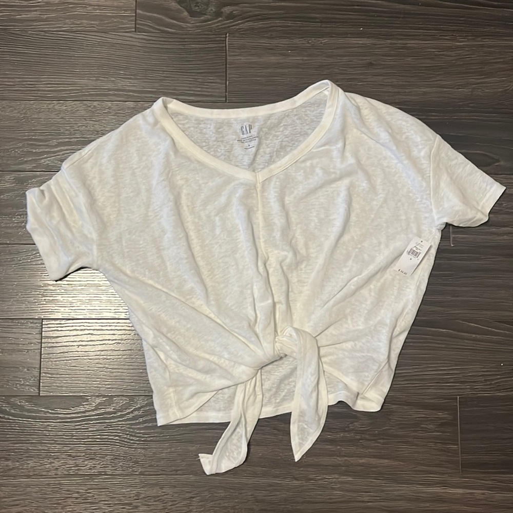 GAP tie front t-shirt